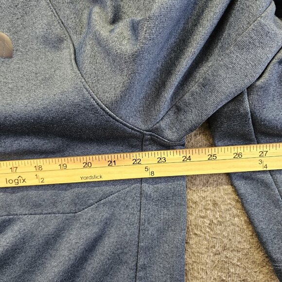 The North Face Canyonlands 1/2 Zip Pullover Fleece Sweater Zip Pocket Blue XL - Picture 6 of 8
